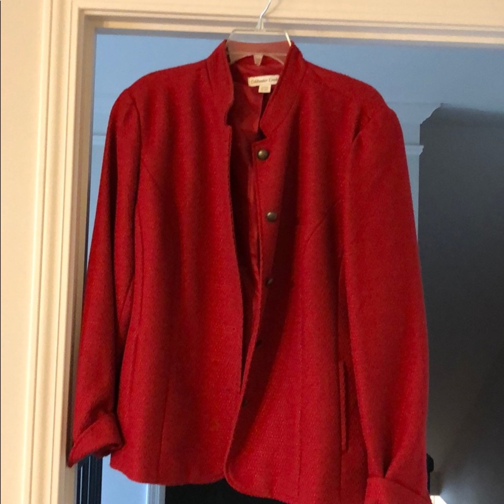 Red Coldwater Creek Blazer